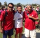 Marco Fabian Sr., with directors Esmaldo and Gilbert Hernandez