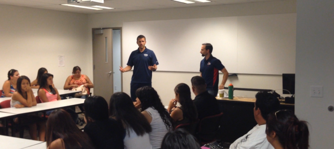 Fresno State Women Soccer coaching staff host Chivas